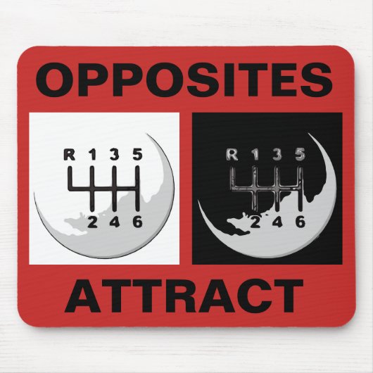 Tapis De Souris Transmission MANUELLE - ATTRAIT OPPOSÉ (Devant)