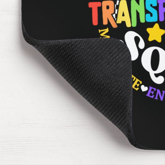 Tapis De Souris Transportation Squad Back To School Bus Driver Mon (Coin)