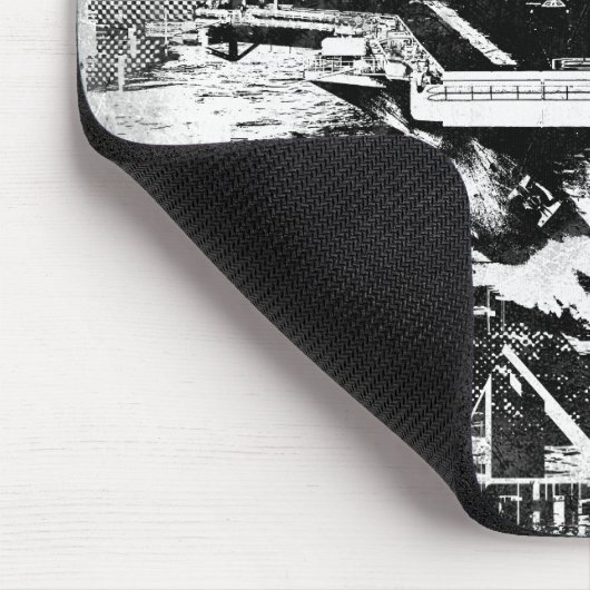 Tapis De Souris Transporteur d'aéronef Dwight D. Eisenhower Mousep (Coin)