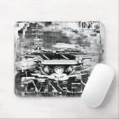 Tapis De Souris Transporteur d'aéronef Dwight D. Eisenhower Mousep (Avec souris)