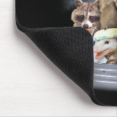 Tapis De Souris Trash Animaux hurler à la Lune Funny Team Trash (Coin)