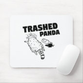 Tapis De Souris Trashed Panda  (Avec souris)