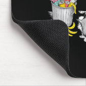 Tapis De Souris Trashed Panda Drunk Racoon Party Animal Meme Funny (Coin)