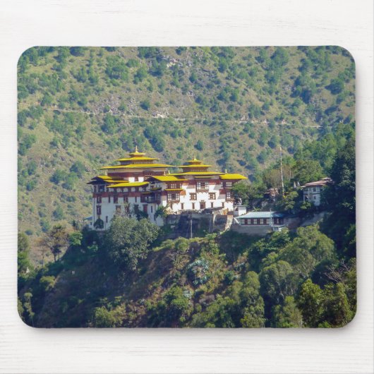 Tapis De Souris Trashigang Dzong - Est du Bhoutan (Devant)