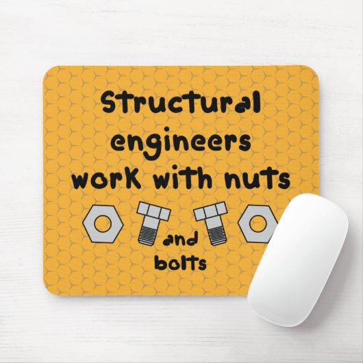 Tapis De Souris Travail de Structural Engineers (Avec souris)