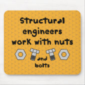 Tapis De Souris Travail de Structural Engineers (Devant)