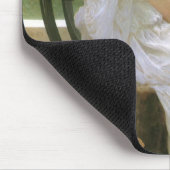 Tapis De Souris Travail interrompu par Bouguereau, Angel Portrait (Coin)