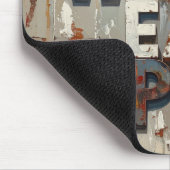 Tapis De Souris Travail manger répéter (Coin)