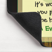 Tapis De Souris Travail Mousepad de motivation (Coin)