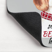 Tapis De Souris Travailler dur pour mon Beagle (Coin)
