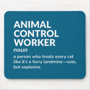 Tapis De Souris Travailleur du contrôle animal dangereux Significa