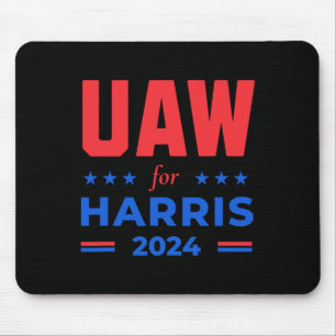 Tapis De Souris Travailleurs de l'automobile pour Harris 2024 Uaw