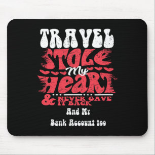 Tapis De Souris Travel Stol Mon Coeur ~ Funny Valentines Jour 1