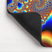 Tapis De Souris Traverser - Art fractal (Coin)