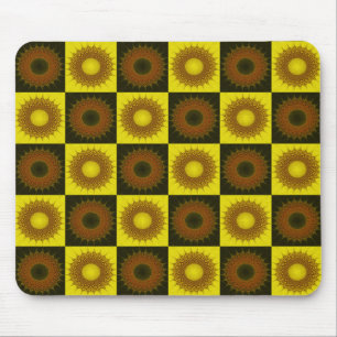 Tapis De Souris Traverser les mosaïques Abstraites -