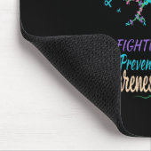 Tapis De Souris Tree Ribbon Still Fighting Suicide Prevention Awar (Coin)