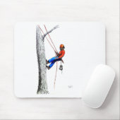 Tapis De Souris Tree Surgeon Arborist (Avec souris)