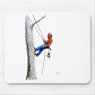 Tapis De Souris Tree Surgeon Arborist