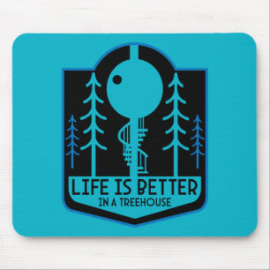 Tapis De Souris Treehouse Homes