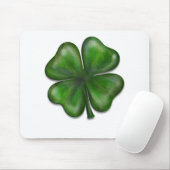 Tapis De Souris trèfle de 4 feuilles (Avec souris)