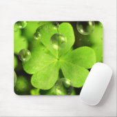 Tapis De Souris Trèfle de quatre feuilles (Avec souris)