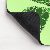 Tapis De Souris Trèfle infini de feuille de la chance 4 (Coin)