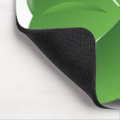 Tapis De Souris Trèfle Mousepad de shamrock du jour de St Patrick (Coin)