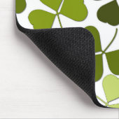 Tapis De Souris Trèfle vert dans une variété de nuances (Coin)