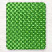 Tapis De Souris Trèfle Vert Paillettes (Devant)