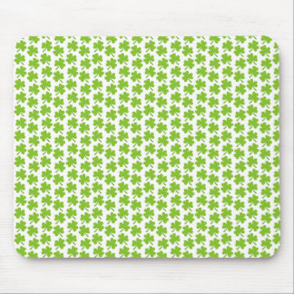 Tapis De Souris Trèfles blancs lumineux