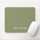 Tapis De Souris Trend Couleur Rouge Vert Nom Mousepad (Avec souris)