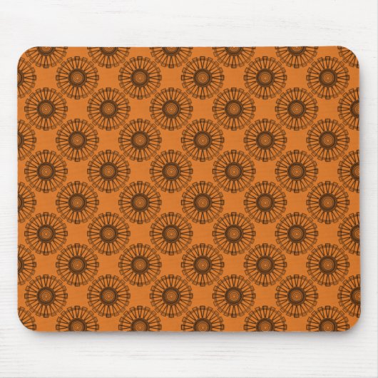 Tapis De Souris Trendsetter Mousepad, Orange (Devant)