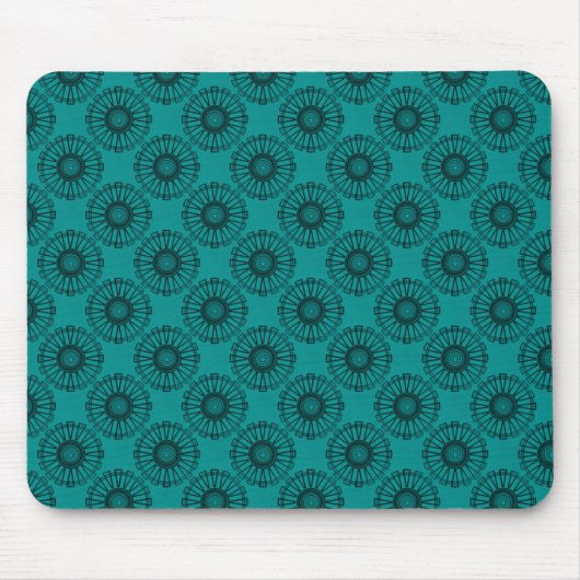 Tapis De Souris Trendsetter Mousepad, Turquoise (Devant)
