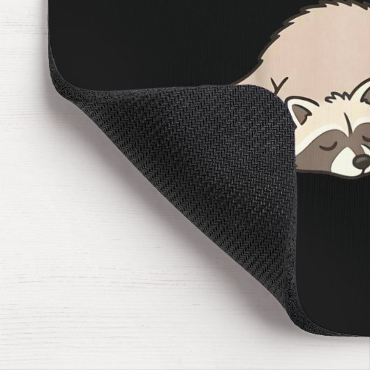 Tapis De Souris Trendy Funny Trashed Panda Drunk Raccoon Lovers Me (Coin)