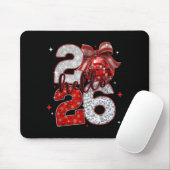 Tapis De Souris Trendy New Year’s Eve Hello 2026 Happy New Year Fa (Avec souris)