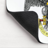 Tapis De Souris trente-troisième Noir écossais Eagle de rite de (Coin)