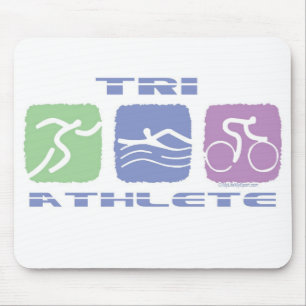 TAPIS DE SOURIS TRI ATHLÈTE