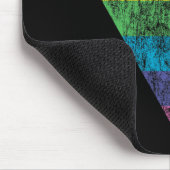 Tapis De Souris triangle arc-en-ciel. (Coin)