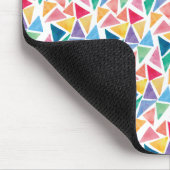 Tapis De Souris Triangle coloré moderne (Coin)