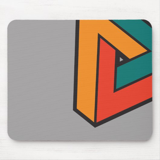 Tapis De Souris Triangle Mousepad (Devant)