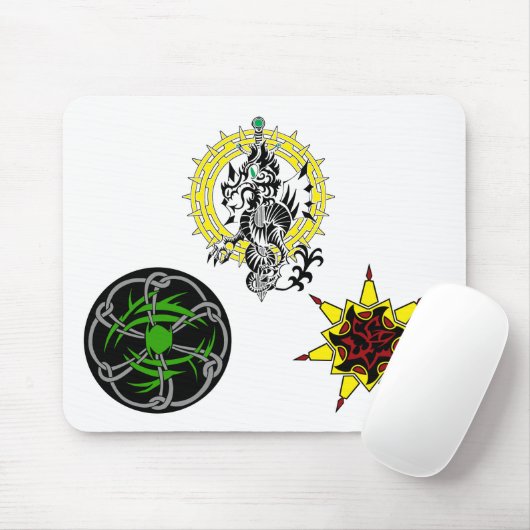 Tapis De Souris Triangle Mousepad (Avec souris)