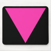 Tapis De Souris triangle rose. (Devant)