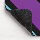 Tapis De Souris Triangle - rose, pourpre, bleu et noir (Coin)