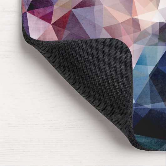 Tapis De Souris Triangle textuel Abstrait (Coin)