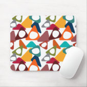 Tapis De Souris Triangles arrondis (Avec souris)