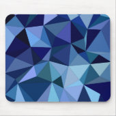 Tapis De Souris Triangles bleues (Devant)