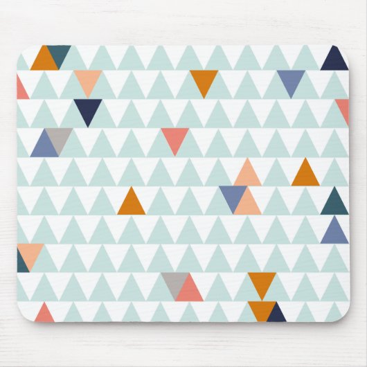 Tapis De Souris Triangles de feu de camp (Devant)