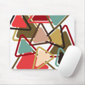 Tapis De Souris Triangles épicés (Avec souris)