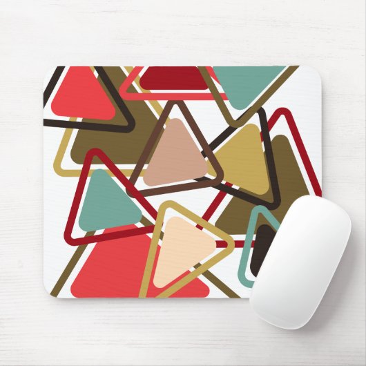 Tapis De Souris Triangles épicés (Avec souris)