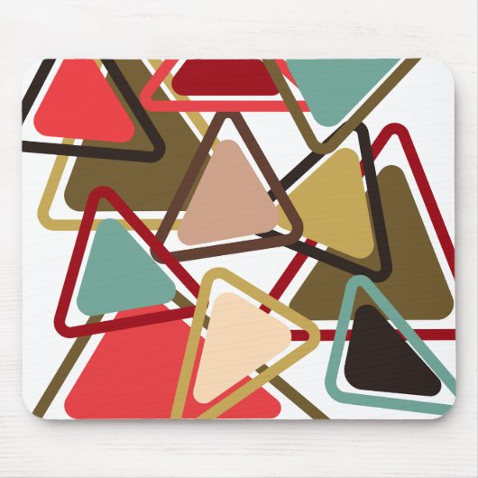 Tapis De Souris Triangles épicés (Devant)